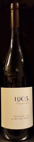 Domaine Roc des Anges IGP Côtes Catalanes Carignan 1903 2016 Domaine Roc des Anges IGP Côtes Catalanes Carignan 1903 2016